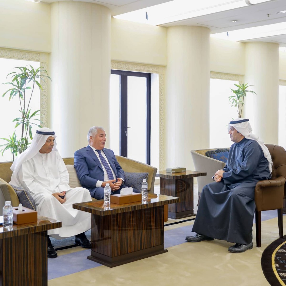 tajembkuwait's tweet photo. On December 8, 2021, the Ambassador of the Republic of Tajikistan to the State of Kuwait Zubaydullo Zubaydzoda met with the Deputy Speaker of the Majlis al-Umma (Parliament) of the State of Kuwait, Ahmad Al-Shohoumi. https://t.co/7lcFWuD9XI