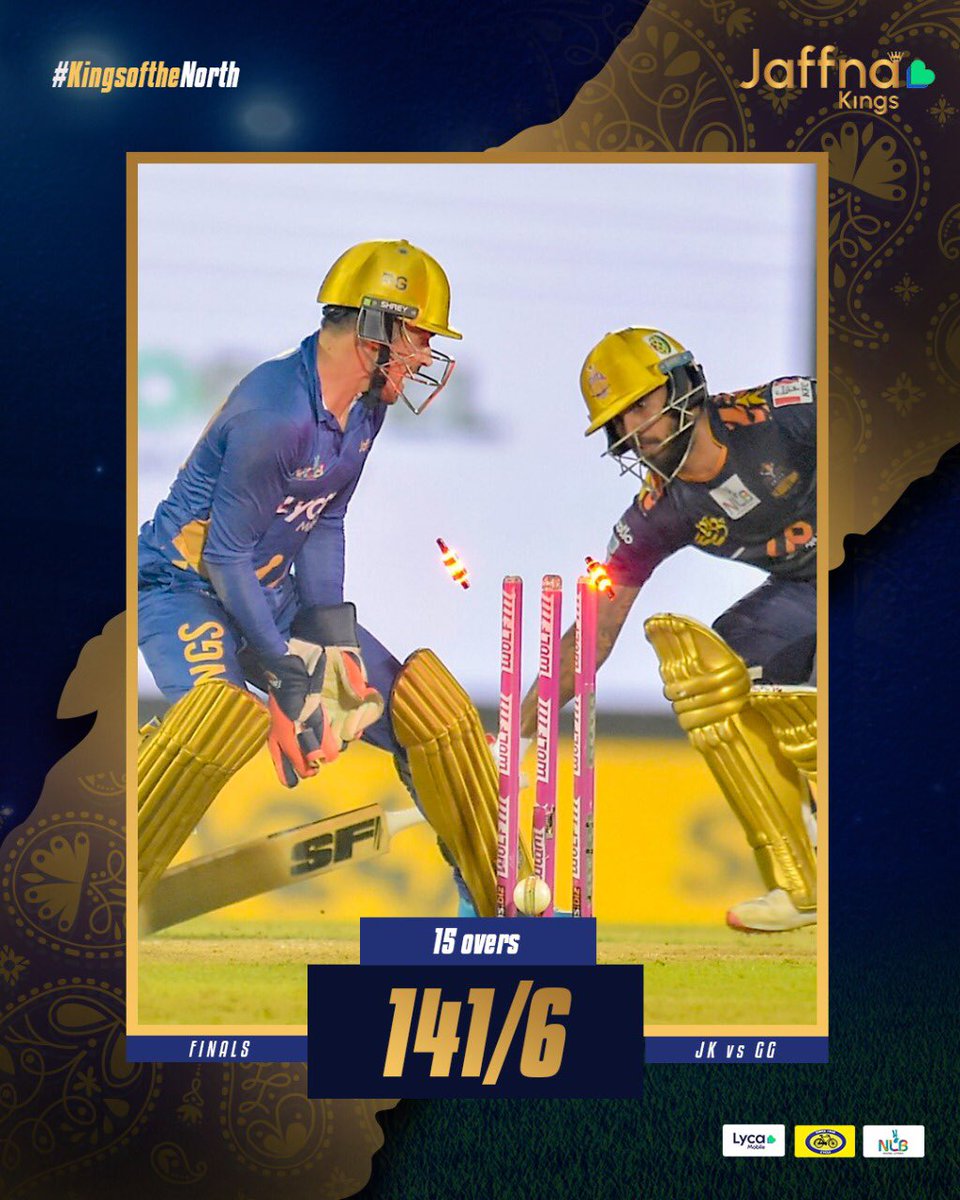 KingsJaffna's tweet photo. The Kings 👑 are looking like a total performance 💪🏽
Are you on the edge of your 💺?

#JKvGG #ADIDAAMACHA #KingsOfTheNorth #LPL2021 #YaalKollo https://t.co/pl9Dv4wZQh