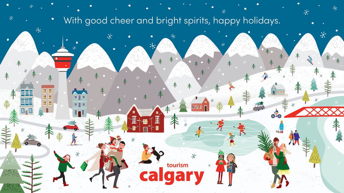 From all of us at Tourism Calgary, we wish you the best for the holiday season and a very bright 2022.