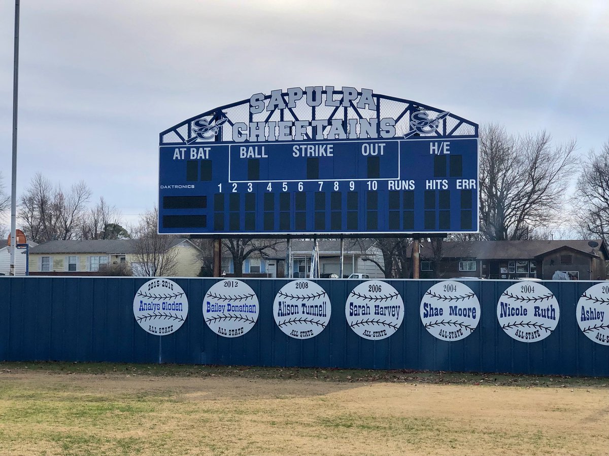 ChieftainAth's tweet photo. We got a few @Daktronics upgrades for Christmas!! 

With one more to come later …👀😎

#chieftainstrong https://t.co/c5sJCRonTy
