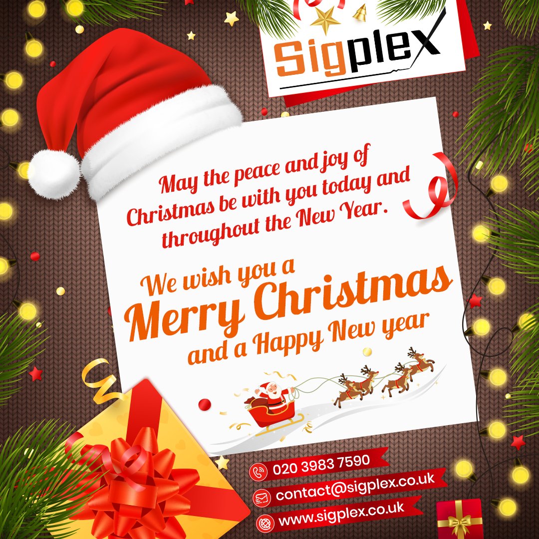 Sigplex's tweet photo. Let the magic of Christmas fills every corner of your heart and home with joy. Merry Christmas!
From your Sigplex Team

#merrychristmas #christmas #merrychristmas2021 #happynewyear #xmas #santaclaus #christmaseve  #christmasvibe #gifts #holidayseason #sigplex #london #uk https://t.co/URhxqyNuJr
