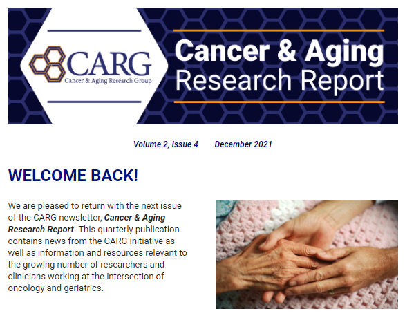 myCARG's tweet photo. They say the best presents comes nicely wrapped…but our CARG Winter Newsletter is just as nice! #GeriOnc Please see link: https://t.co/WKuwFwuUjV 3/3 https://t.co/KUzBJl7iNl