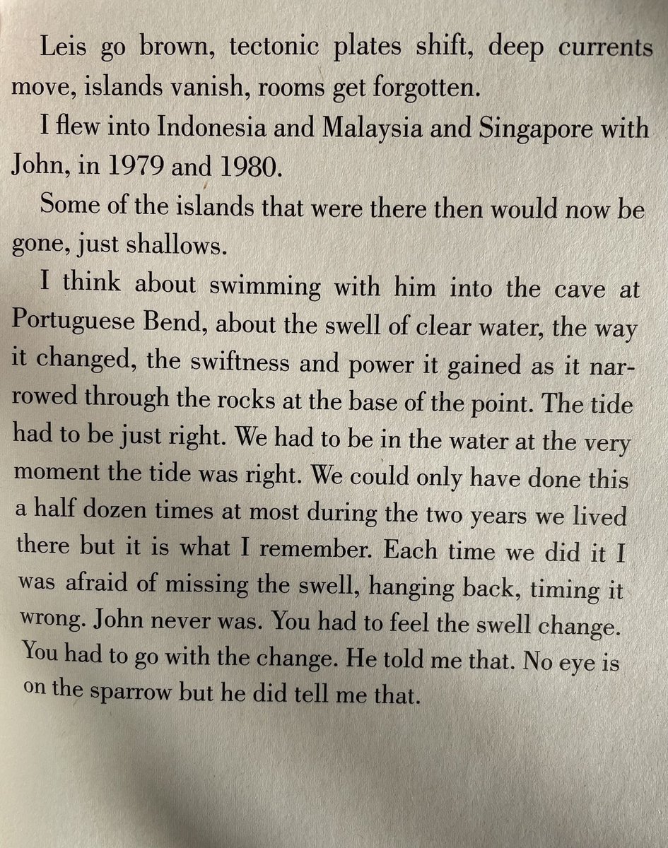 adalva's tweet photo. I know that loving Joan Didion is not exactly a bold stance, but she was marvelous. I teach “Goodbye To All That” every semester, but today, I’m thinking of this passage from The Year of Magical Thinking: https://t.co/cgQ09WzE93