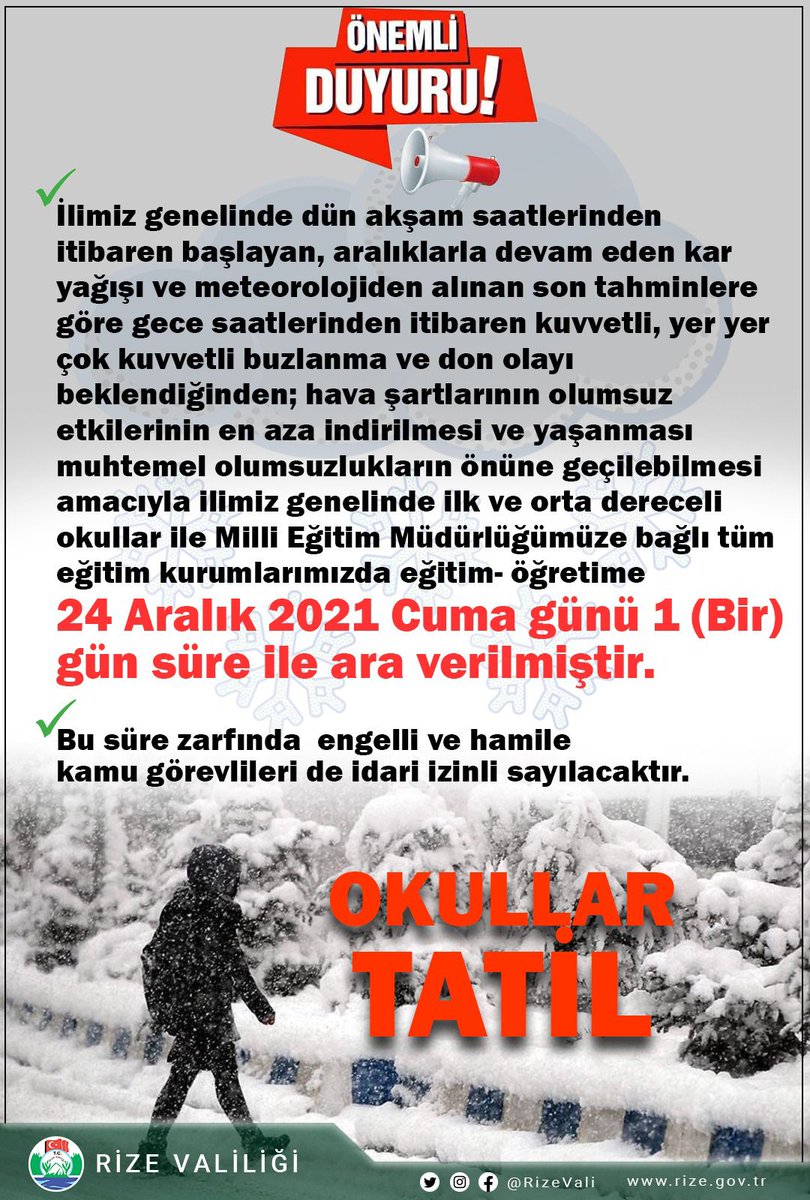 T.C. Rize Valiliği (@rizevali) on Twitter photo 