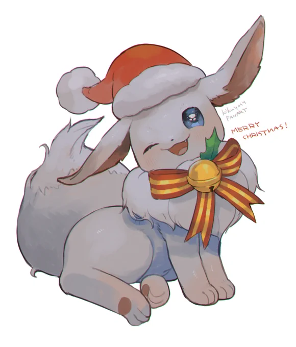 めりーいぶいーぶい
#クリスマスイブだしクリスマスイーブイ描こうぜ 