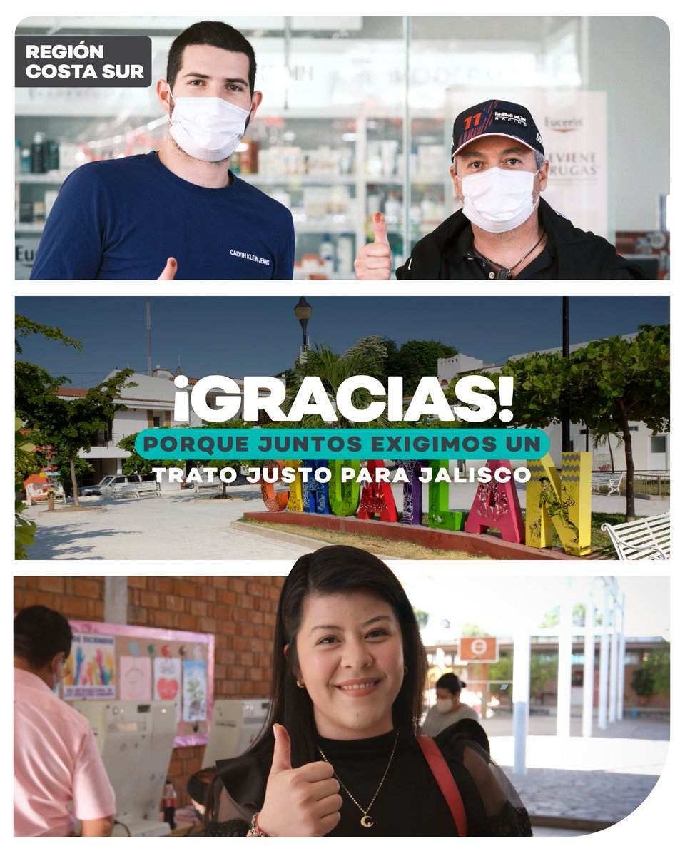 Es gratificante cuando la voz ciudadana de cientos de miles se escucha con mucha fuerza, esto fue gracias a la consulta sobre el #PactoFiscal. 
Desde la región Costa Sur hubo apoyo y buena participación. Por querer lo mejor para Jalisco, ¡muchas gracias!