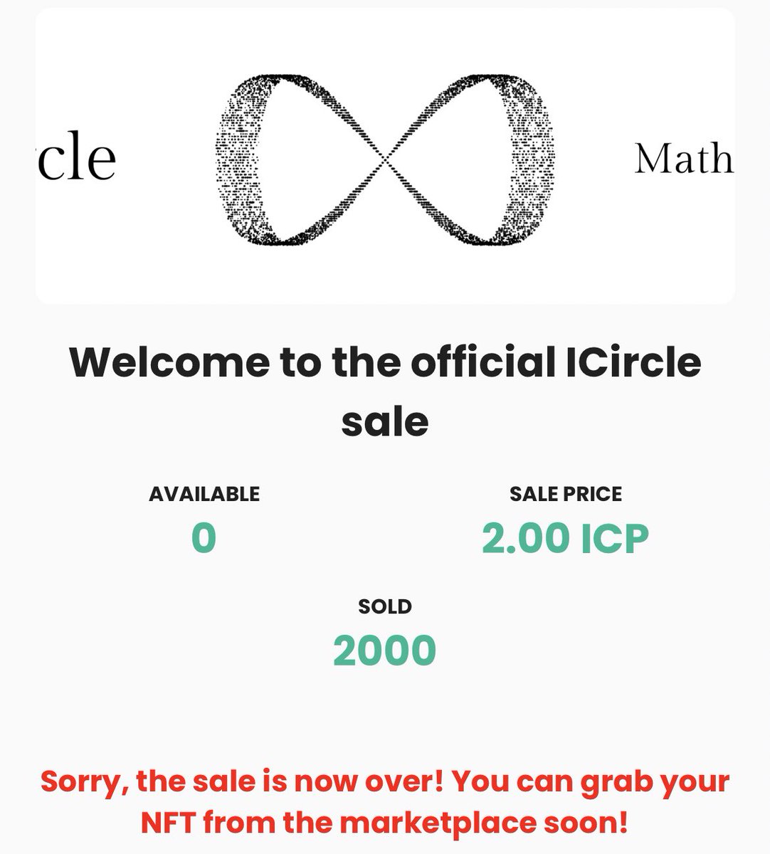 yas_crypto's tweet photo. #ICircle ใไธ็ฌใงๅฃฒใๅใใฆใFloor Priceใฏ2ๆฌกๆต้ใงใปใผใซไพกๆ ผๅฒใใ
ๅฝใใๅผใใชใใฃใใใฎใช่ฒ ใใ ใฃใใใคใใ https://t.co/AMCDm64AjY