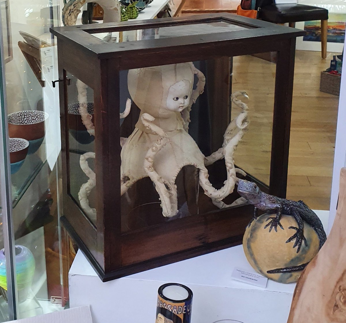 GOTHIC ADVENT If you haven't got all your gifts yet this beauty is still for sale in the gallery in Todmorden #GothicAdvent I might have to purchase it for the <a href="/OGOMProject/">Open Graves & Minds</a> headquarters!