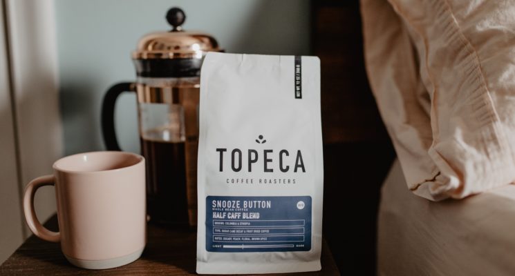 Each December we wrap up the year by choosing a fan favorite roaster. This December we chose <a href="/topecacoffee/">Topeca Coffee</a> from Tulsa, OK. Learn more about them on our blog! 
#coffee #coffeelover #sustainability #Sustainable #holiday #holidayseason #giving