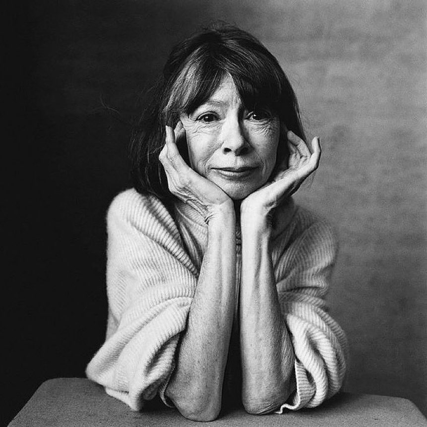 🖤 JOAN DIDION, R. I. P. “Life changes fast. Life changes in the instant. The ordinary instant. You sit down to dinner and life as you know it changes.'