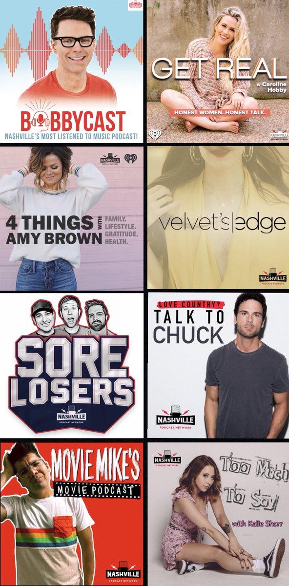 Looking for a new podcast to listen to?  Here’s some for you to check out!! <a href="/mrBobbyBones/">Bobby Bones</a> <a href="/TheBobbyCast/">BobbyCast</a> <a href="/RadioAmy/">Amy Brown</a> <a href="/CaroHobby/">Caroline Hobby</a> <a href="/velvetsedge/">Velvet's Edge</a> <a href="/mikedeestro/">mike deestro 🍿</a> <a href="/chuckwicksmusic/">Chuck Wicks</a> <a href="/SoreLosersShow/">SoreLosersPodcast</a> <a href="/kalieshorr/">Kalie Shorr</a>