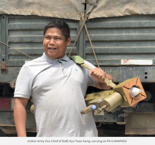 mthaw_mm's tweet photo. #NoFlyZoneInMyanmar is not the answer. These are the answer! 

FN-6 MANPADS price tag: US$ 70k-90k. Expensive? Yes, but a helicopter or a fighter jet is way more expensive than this. 

https://t.co/0V8ny2XIYE https://t.co/XcPHCexj2f
