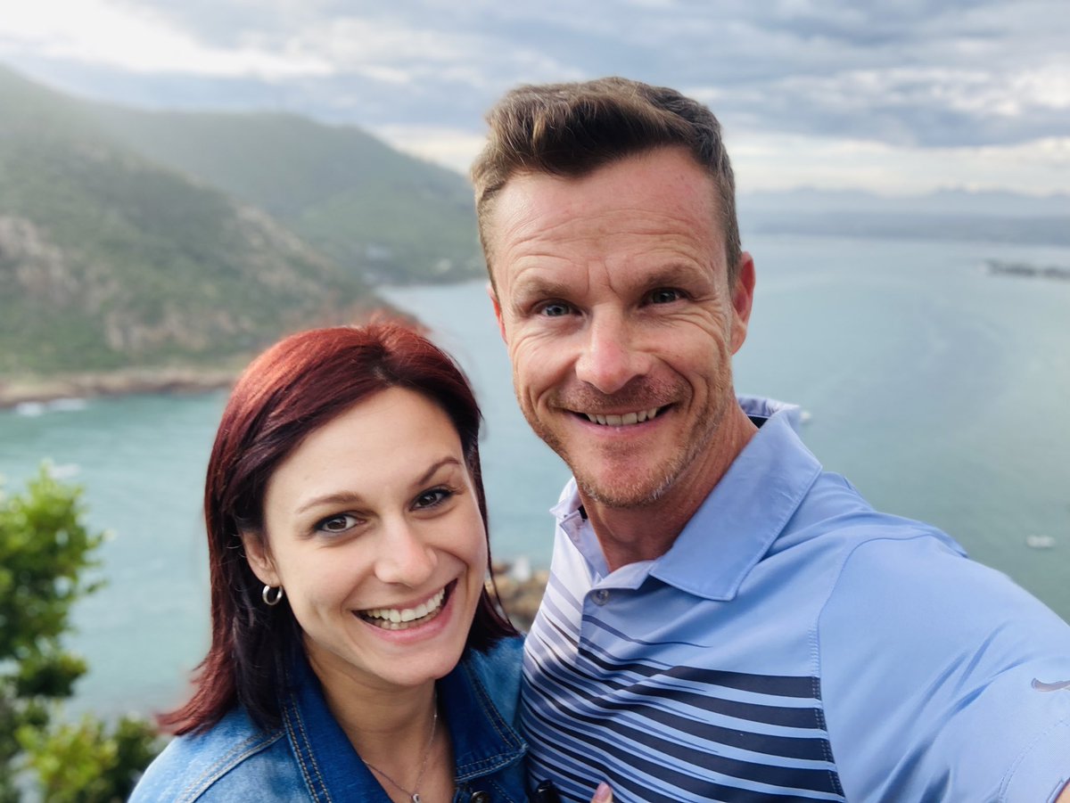 BosmanCarel's tweet photo. To mission around with someone you love is such a privilege & thrill. I’m a very lucky guy my beautiful wife @Sarinatjie. Adventure lies around every corner #Plett #Knysna #SimolaGolf #Sedgefield https://t.co/bGTuIaYNGw