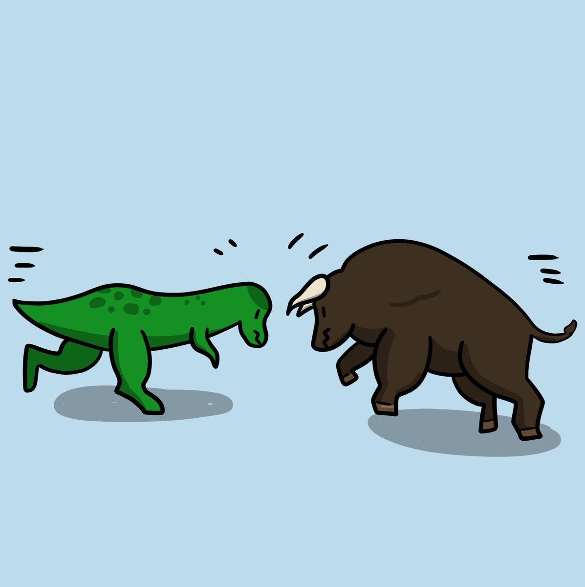 dinosandghosts's tweet photo. Dinosaurs and their spirit animals.

#dinosaur #dinocember #spiritanimal #cute #webcomics https://t.co/8JH5RJWdYN