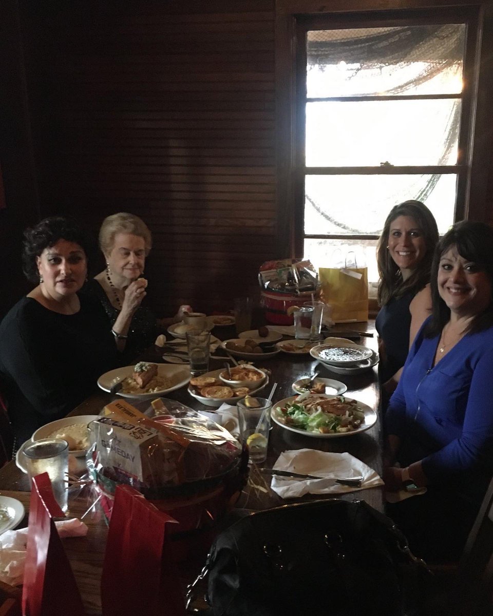 Very cool moment last week. 💜

When we moved to Baton Rouge, my mom said we had family here, but I didn’t think much of it. During my mom’s visit to BR, I met our family for the first time that my mom hasn’t seen in 43 years. 

PS: <a href="/Parrains/">Parrain's</a> is amazing.