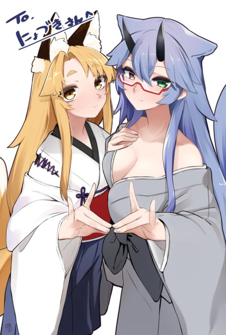 skeb納品しました
【お題:オリキャラ+うちのこ】https://t.co/zDaBLZWjBi 