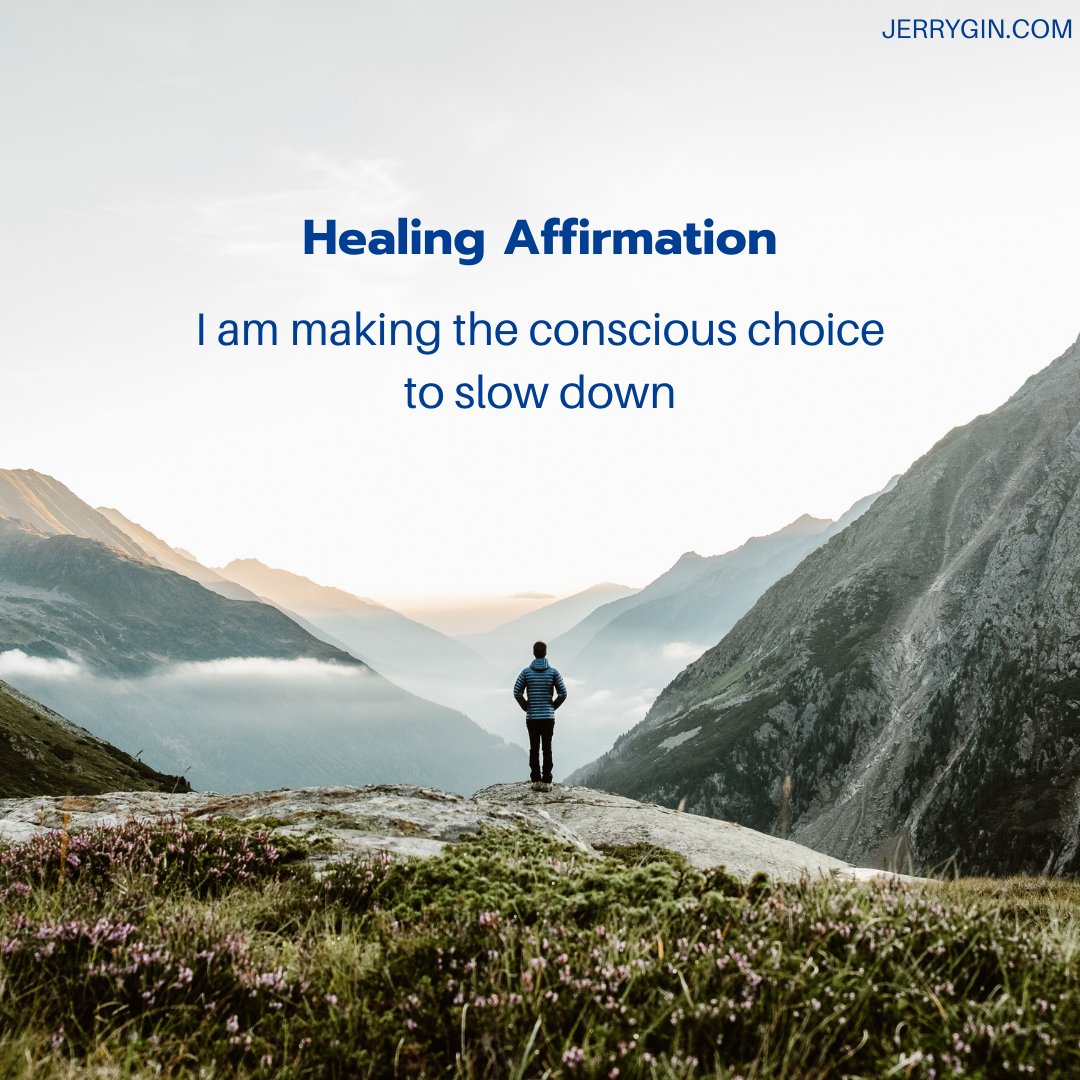 JerryBGin's tweet photo. Today’s healing affirmation is that it is alright to slow down.
When rushing to achieve our goals, we often forget something very important. What it is meant to be yours, will be. 🙏
#dailyaffirmations #whatismeanttobewillbe https://t.co/PQg7whYsDM