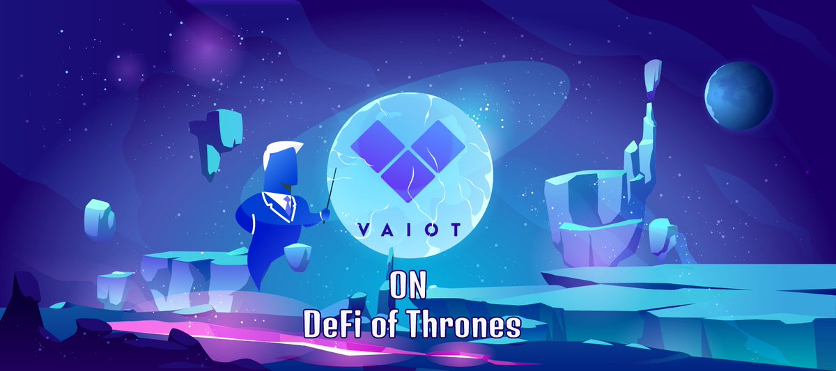 DefiOfThrones's tweet photo. Say Hello to Vaiot! π
Vaiot will take place as an official participant in the 'Unchained Warriors' Tournament.
@VAIOT_LTD On @DefiOfThrones
#UnchainedWarriors #DOTX #Vaiot https://t.co/KqpBRzhAd3