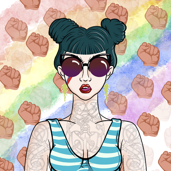 WOW! Love this bad-ass babe!!! <a href="/godisawomannft/">God is a Woman</a> 
😍😍😍✊✊✊