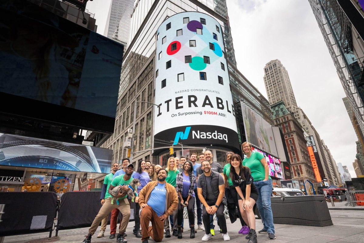 Iterable's tweet photo. One of our proudest achievements in 2021? Surpassing $100M #ARR: https://t.co/NcHSCm5BcS

#RaisingthebARR https://t.co/ycflAFR8ow