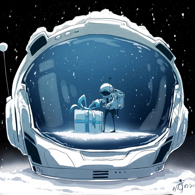 ヘルメットスノードーム

#イラスト #クリスマス 