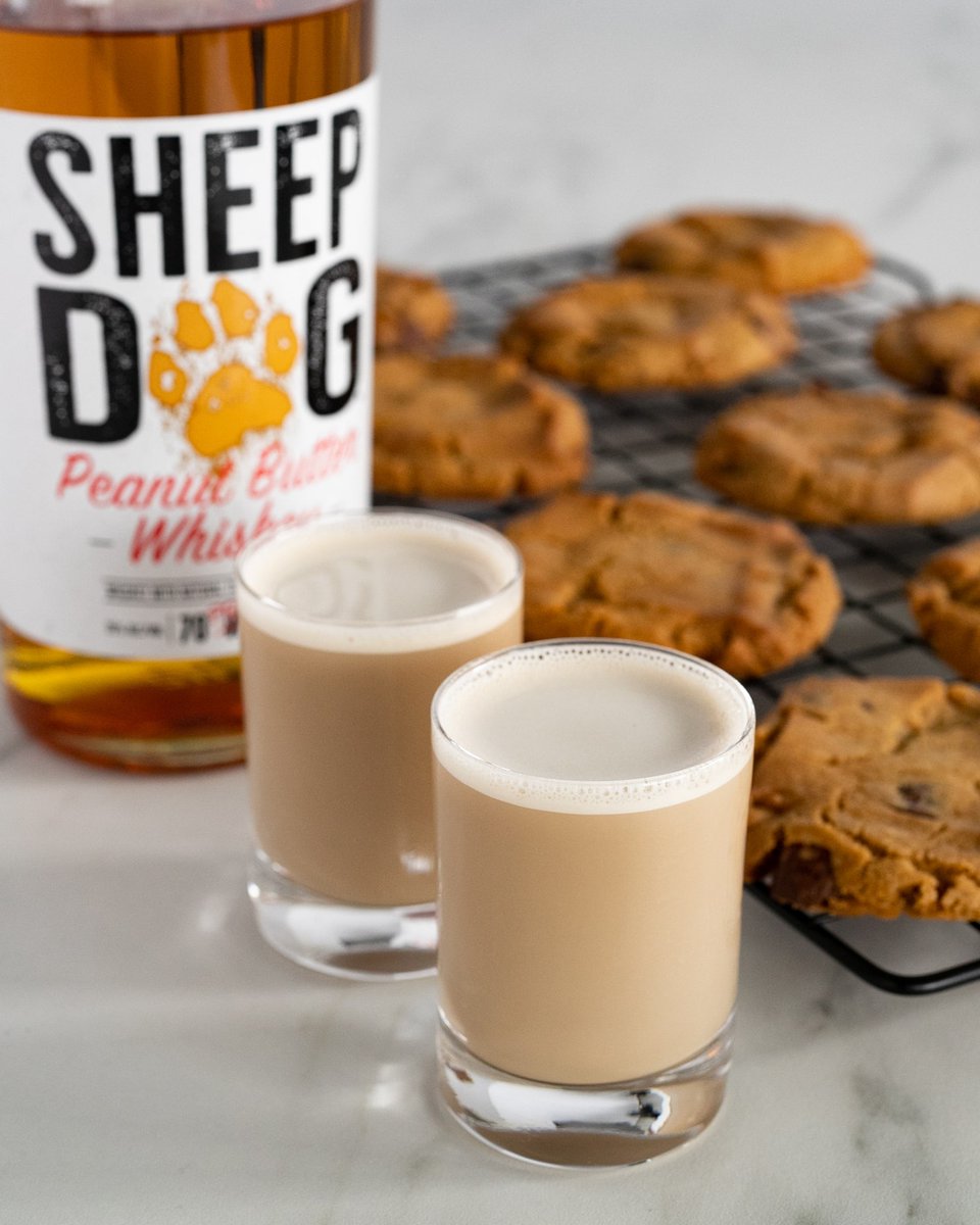 The Peanut Butter Cookie shot… what Santa really wants by the fireplace.

.75 oz Sheep Dog Whiskey
.5 oz Dr Mcgillicuddy Coffee Liqueur
.25 oz Dr Mcgillicuddy Butterscotch Liqueur

Mix over ice, strain into a shot glass and enjoy!