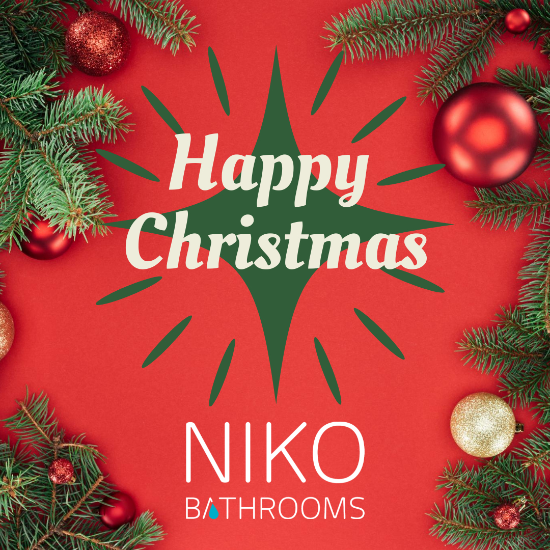 From all the team at Niko Bathrooms; wishes of a Happy Christmas, filled with joy, happiness, health and peace.