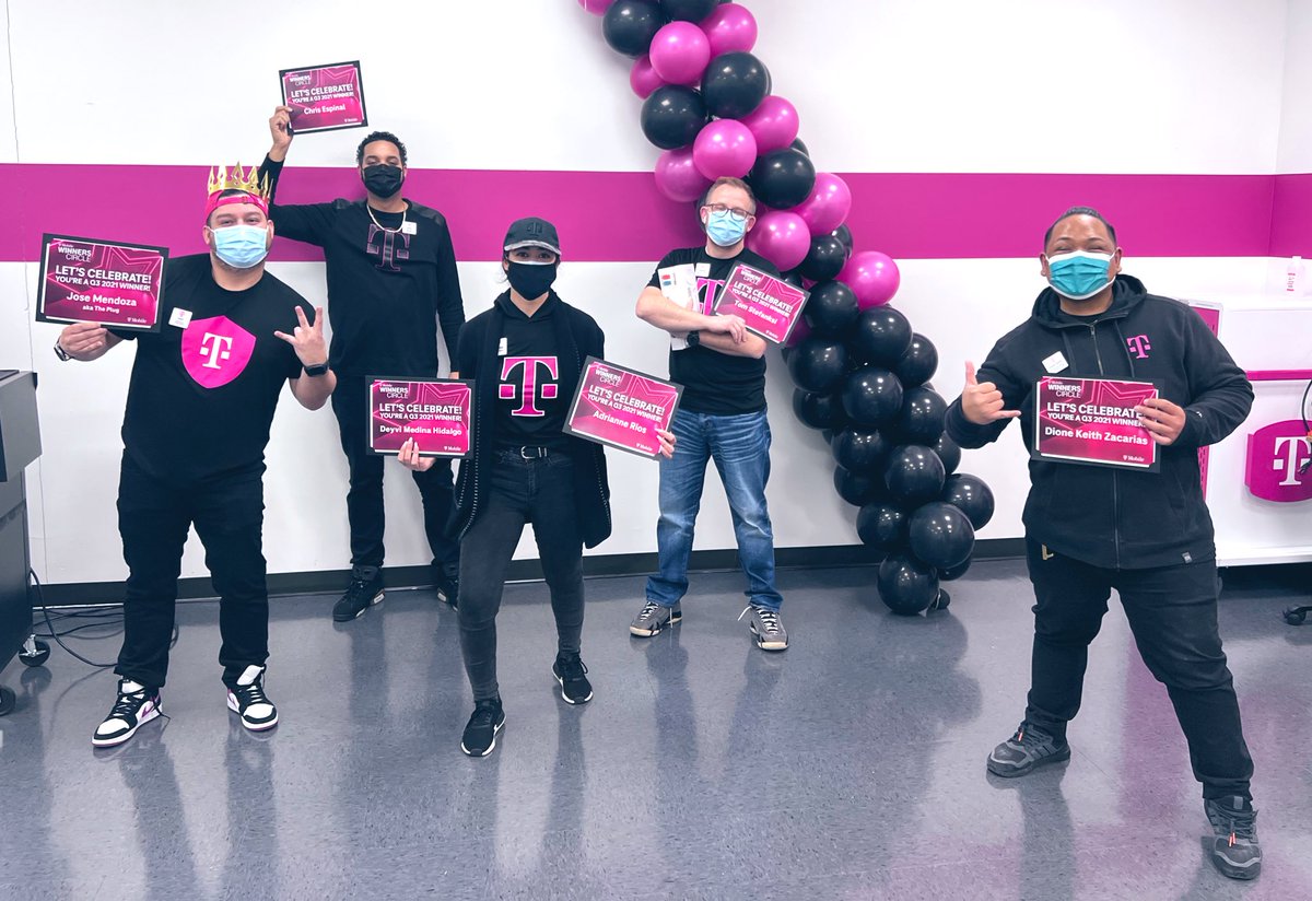Just A Few Q3 Winner Circle Ppl Having Serious Fun 🤩 #Q3WinnerCircle #WinnerCircle #Tmobile #TheWestWing #HudsonHeat #HeavyHitters