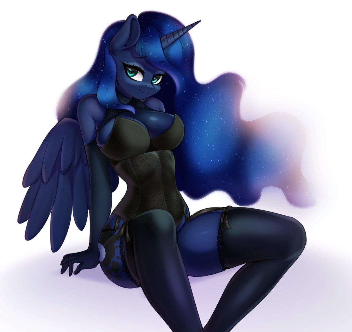 “Sorry for the long absence my dear little ponies~.”