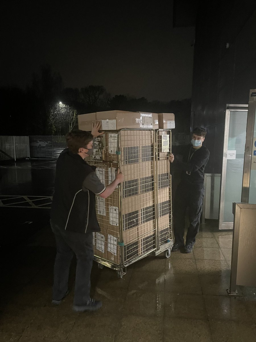 Massive thank you to all the volunteers who have helped make Cathedral House a massive success. We couldn’t have done this without you 🙌 <a href="/ViaductPCN/">Viaduct PCN</a> <a href="/tolsonpcn/">Tolson Care Partnership PCN 💙</a> <a href="/NHSEngland/">NHS England</a> #CovidVaccine Shout out to <a href="/JohnLewisRetail/">John Lewis & Partners</a> for the hampers!