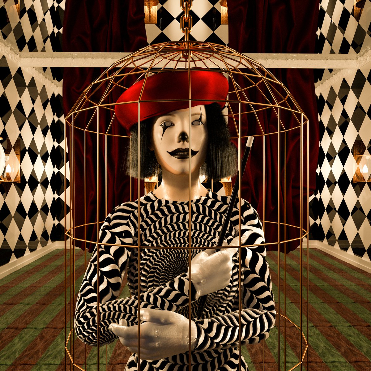 ~ "Mime Girl"
This #NFT from <a href="/Nightmares_NFT/">Nightmares NFT Project</a> Collection has been burned. 🔥🔥