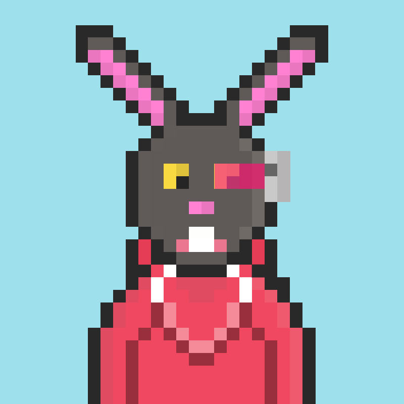 cronopus's tweet photo. PixelRabbit#23
https://t.co/reykV9Z8uJ
#AlgoNFT #AlgorandNFT #AlgoGems #AlgoFam #ab2gallery #ALGONFTs https://t.co/nLmPk3x4mU
