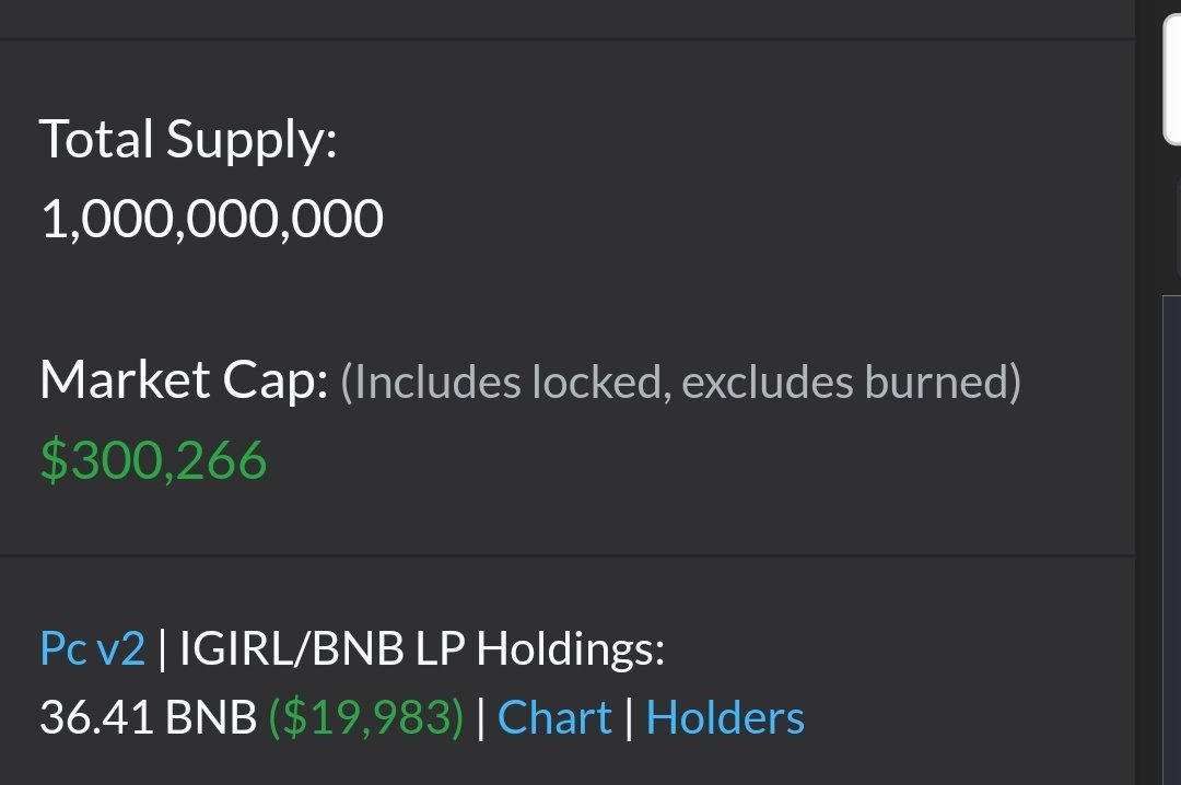 Islandgirltoken's tweet photo. We are proud of our next milestone achieved!

Exceeded $300k  in Mcap 🔥

#IslandGirl #IGIRL
@coingecko @CoinMarketCap https://t.co/mv0P4GzhVq