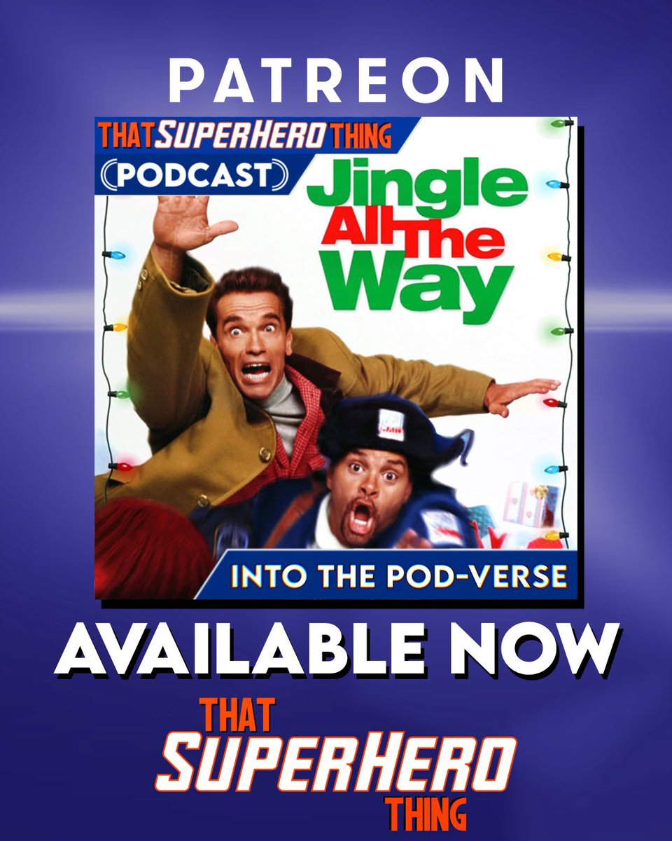 heroesandhype's tweet photo. To our amazing Patrons

Happy Xmas! Here’s an early Xmas gift for ya…

If you’re not a Patron yet but want to get involved head over to the link below to check out the tiers 👇 

https://t.co/wIkKs59bSH

#PodFansAssemble #jinglealltheway https://t.co/dhRRT7eZF6