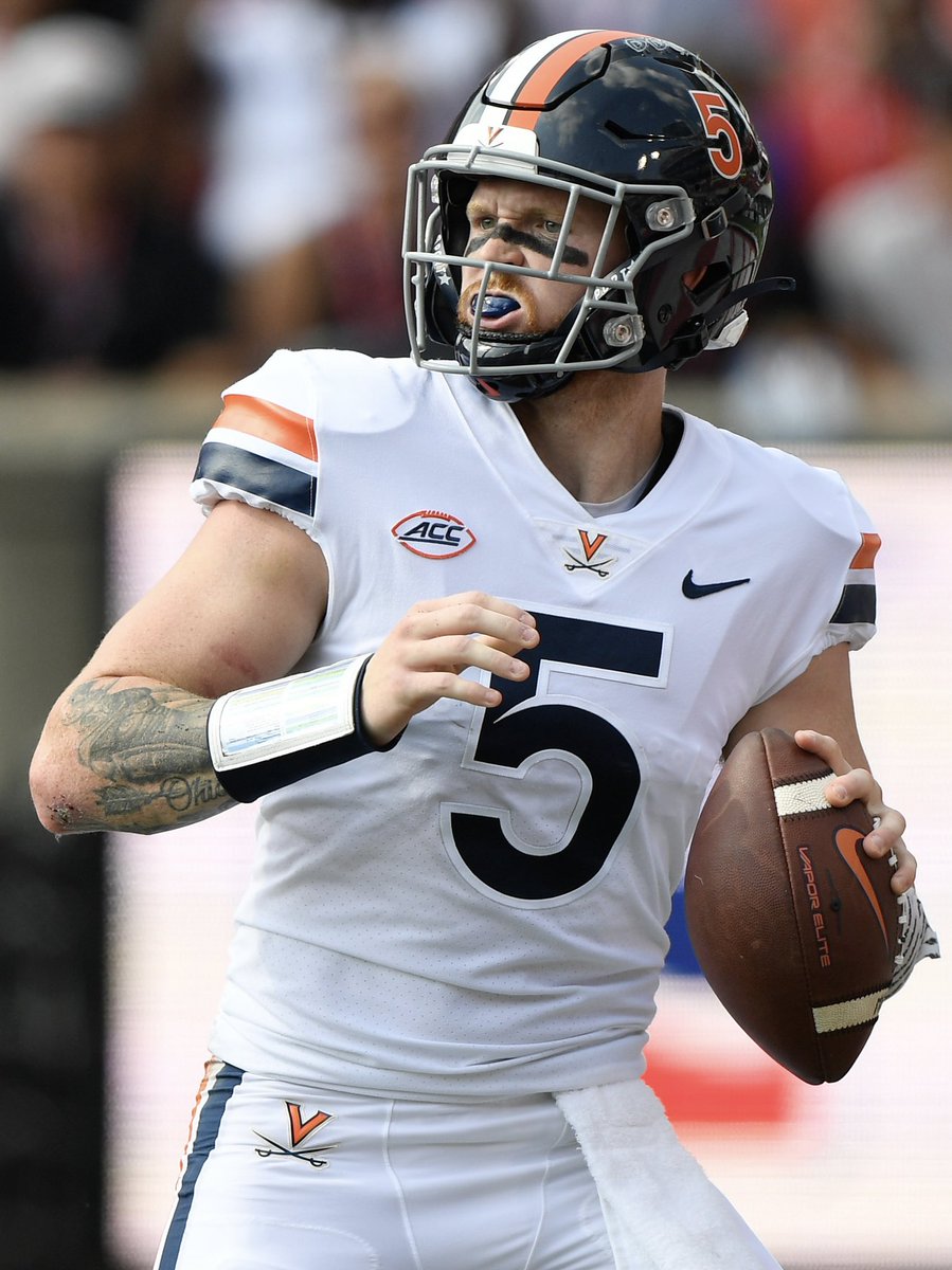 Most big time throws in the Power 5:

⚔️ Brennan Armstrong (35)

<a href="/UVAFootball/">Virginia Football</a>