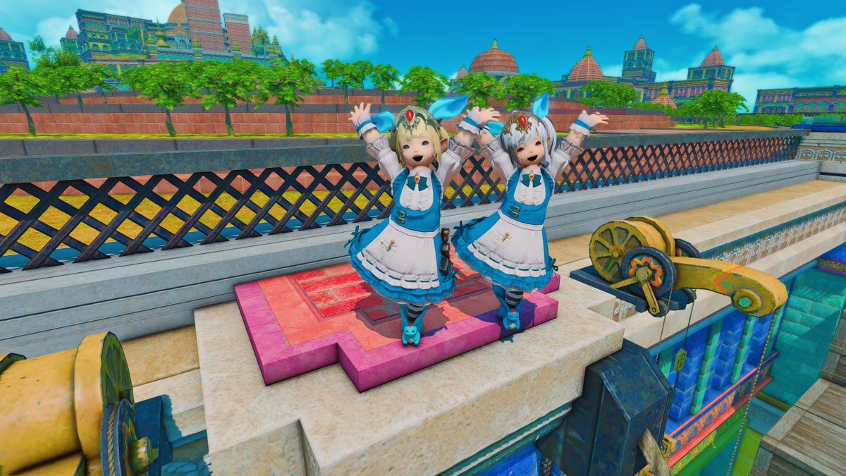 TsengLalafell's tweet photo. Radz-at-Han Jump Puzzle Done!

Thanks for inviting me @TinyPixieChan 🥰

#GPOSERS #FFXIV #NenekoColorS #jumpingpuzzle https://t.co/3SkVJlIYkf