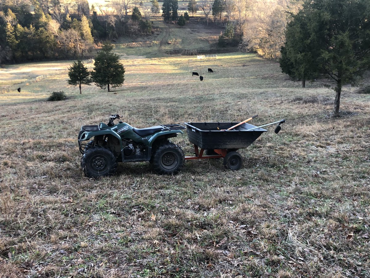 DarylChandler's tweet image. Great day of working on the farm! Cleaning the mountain side is coming along well!