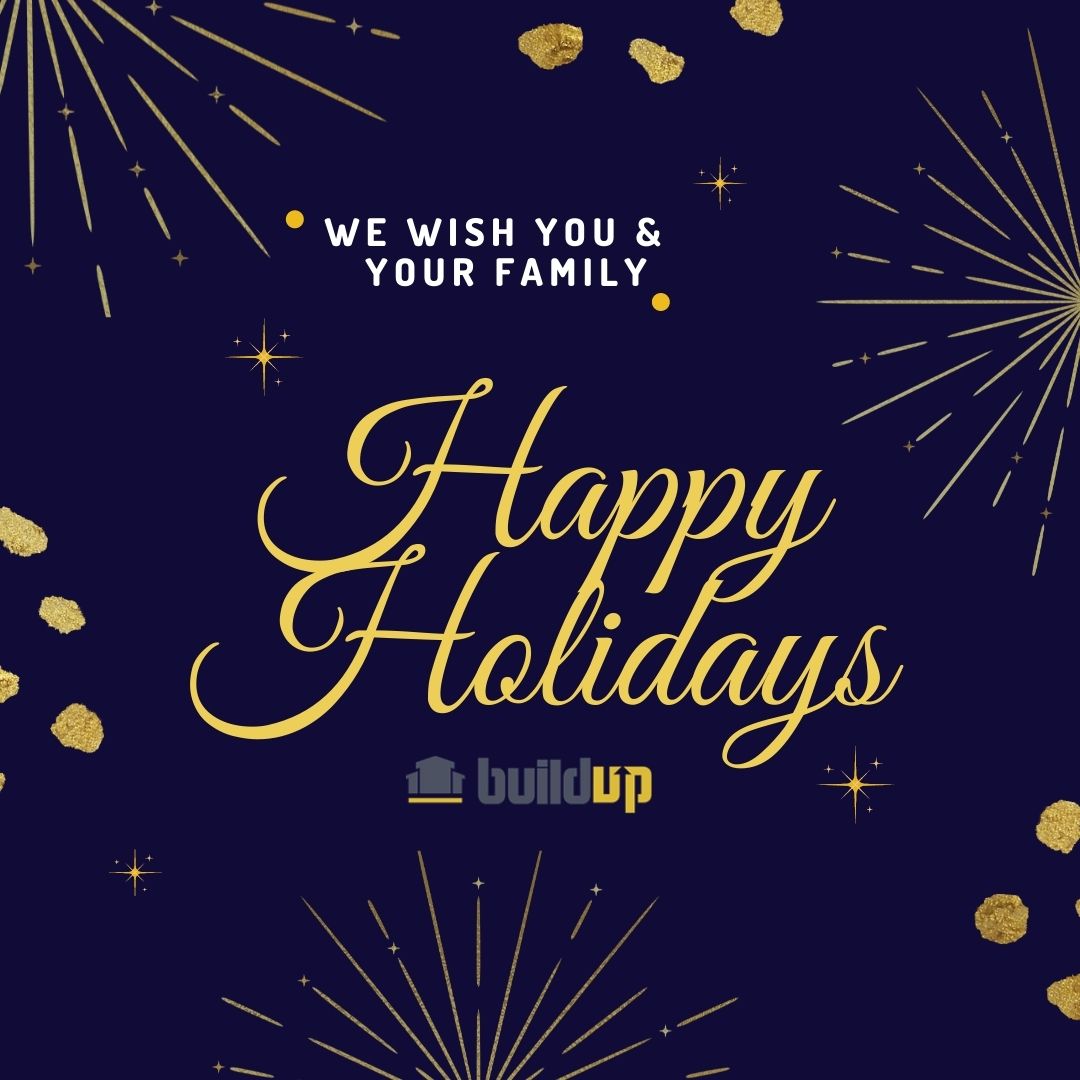 Happy Holidays from your friends at Buildup!