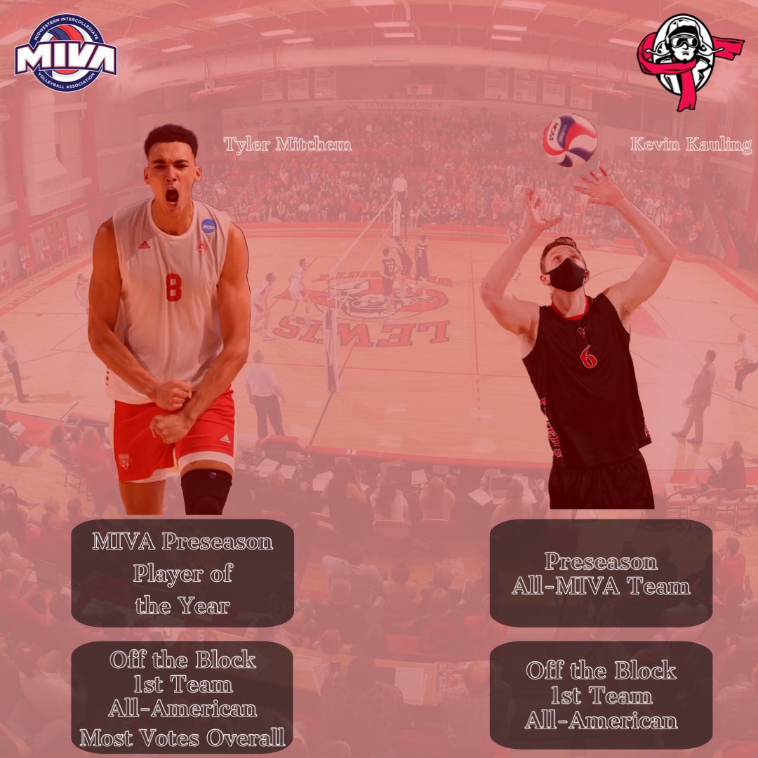 Lewis Men's Volleyball tweet media