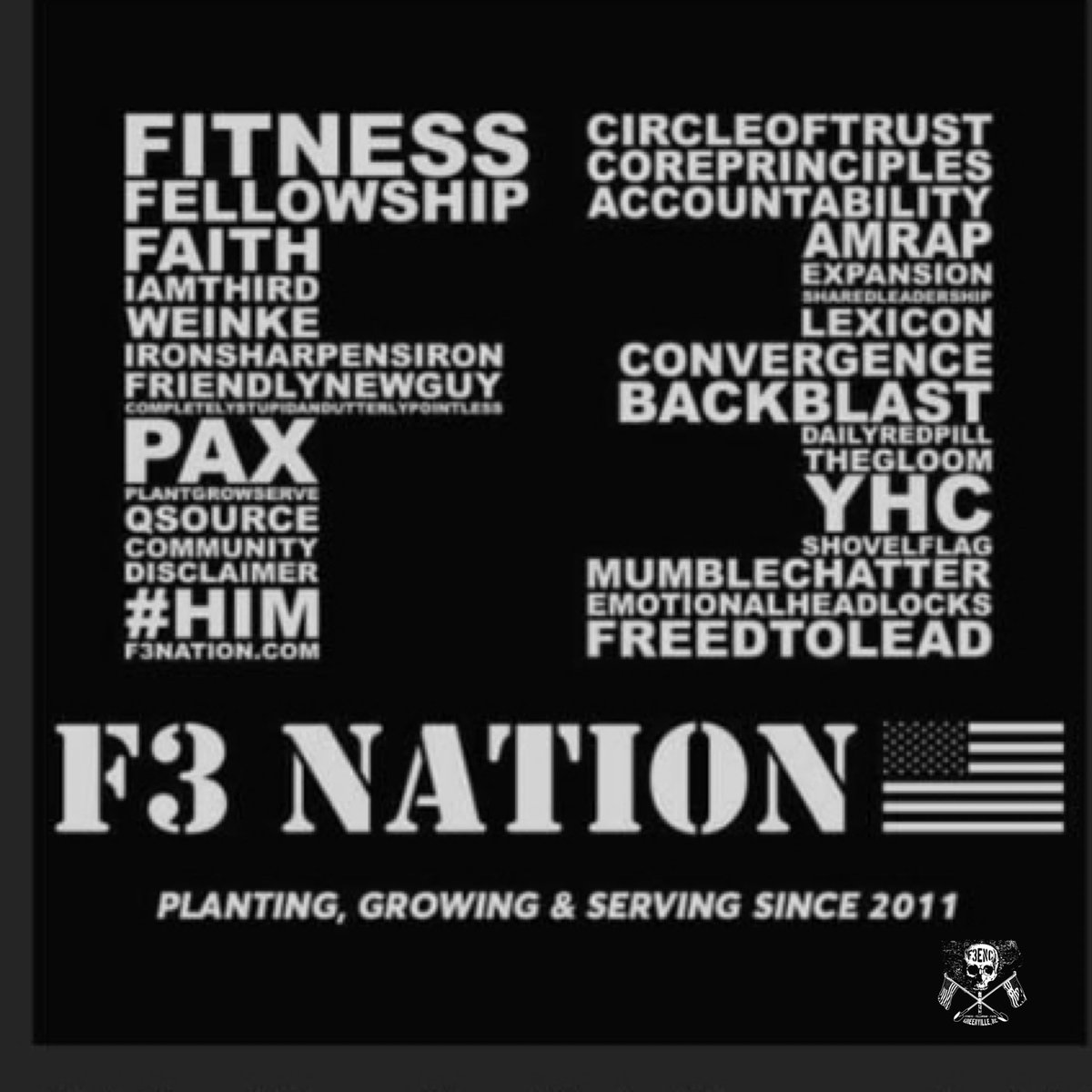 Come converge @ Boyd Lee for:

#bootcamp by RedBox (<a href="/jayk11/">Jay Klingensmith</a>) &amp; <a href="/F3_ShortRound/">David Atkins</a> 
#run by Grout (<a href="/iambarabbas/">Cameron Shelton</a>)
#Sandbagruck by <a href="/f3Patch/">Joe Byrne</a>