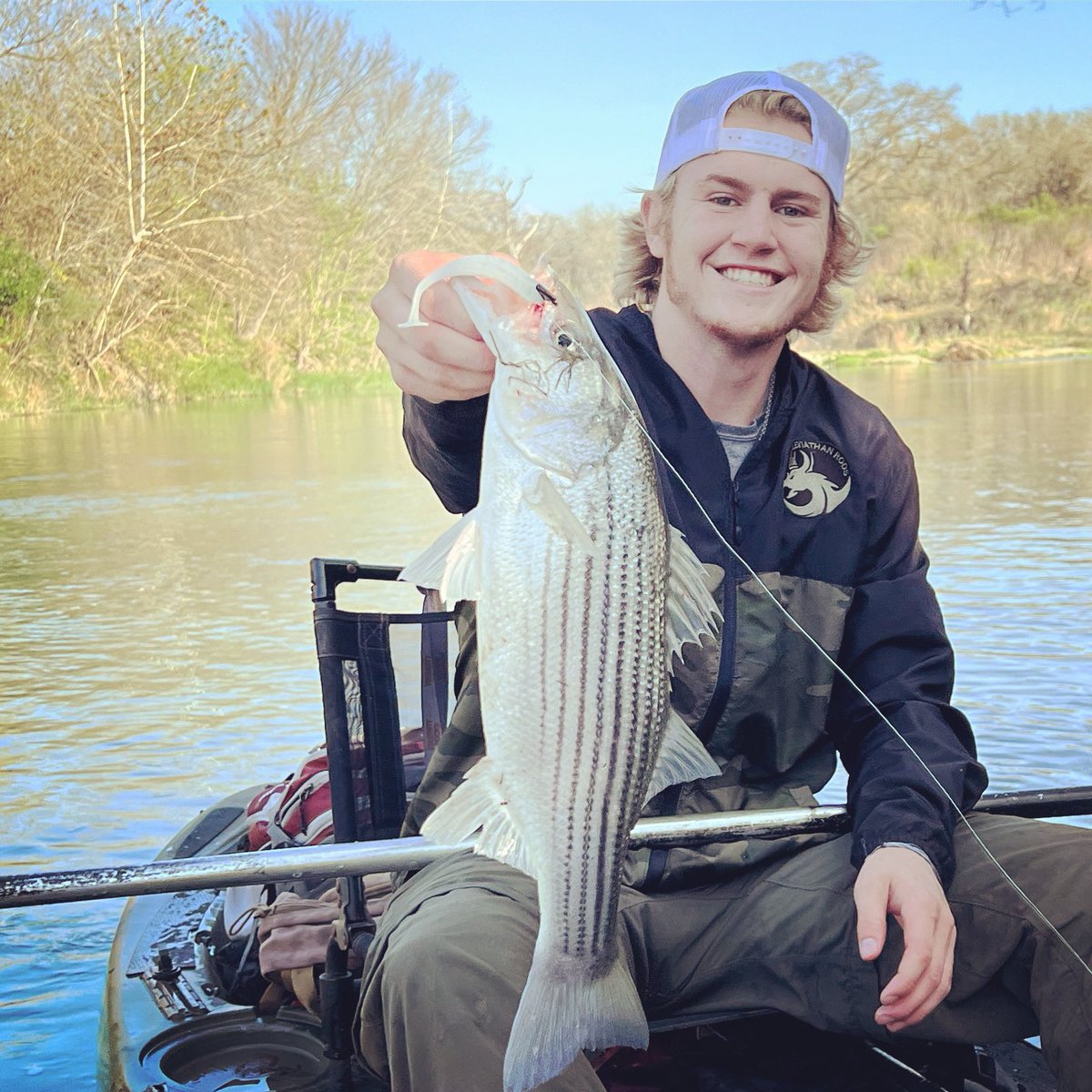 JennaHix's tweet photo. work, rest, fish repeat! #helloChristmasbreak https://t.co/pvxipCuHF3