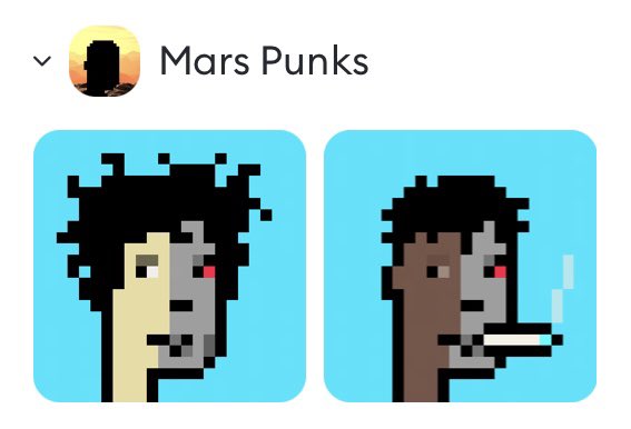 TepidMagnus's tweet photo. @MarsPunksNFT @GoodGuy_NFT Punks are looking good! #cyborg #marspunks #NFT #NFTCollector #ToTheMoon https://t.co/vVoysLBXbw
