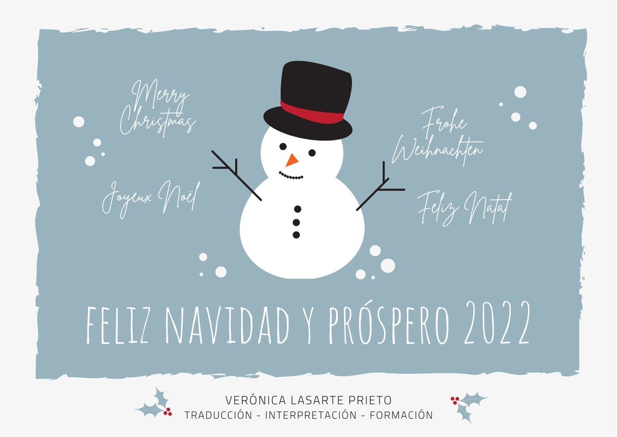 VeronicaLasarte's tweet photo. #FelicesFiestas 🎅 #MerryChristmas2021🎄#FrohesFest 🥳#BoasFestas 🎁 #JoyeuxNoel 🎉 #PrósperoAñoNuevo 🍾#HappyNewYear 🍇 #GutenRutsch 🔔 #FelizAño2022 https://t.co/r8HLusxrwH