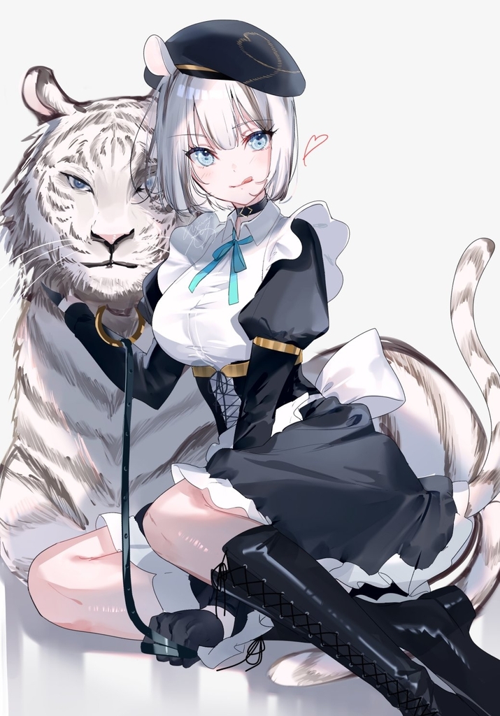 321522 Anime Girl White Tiger 4K 3840x2160  Rare Gallery HD Wallpapers
