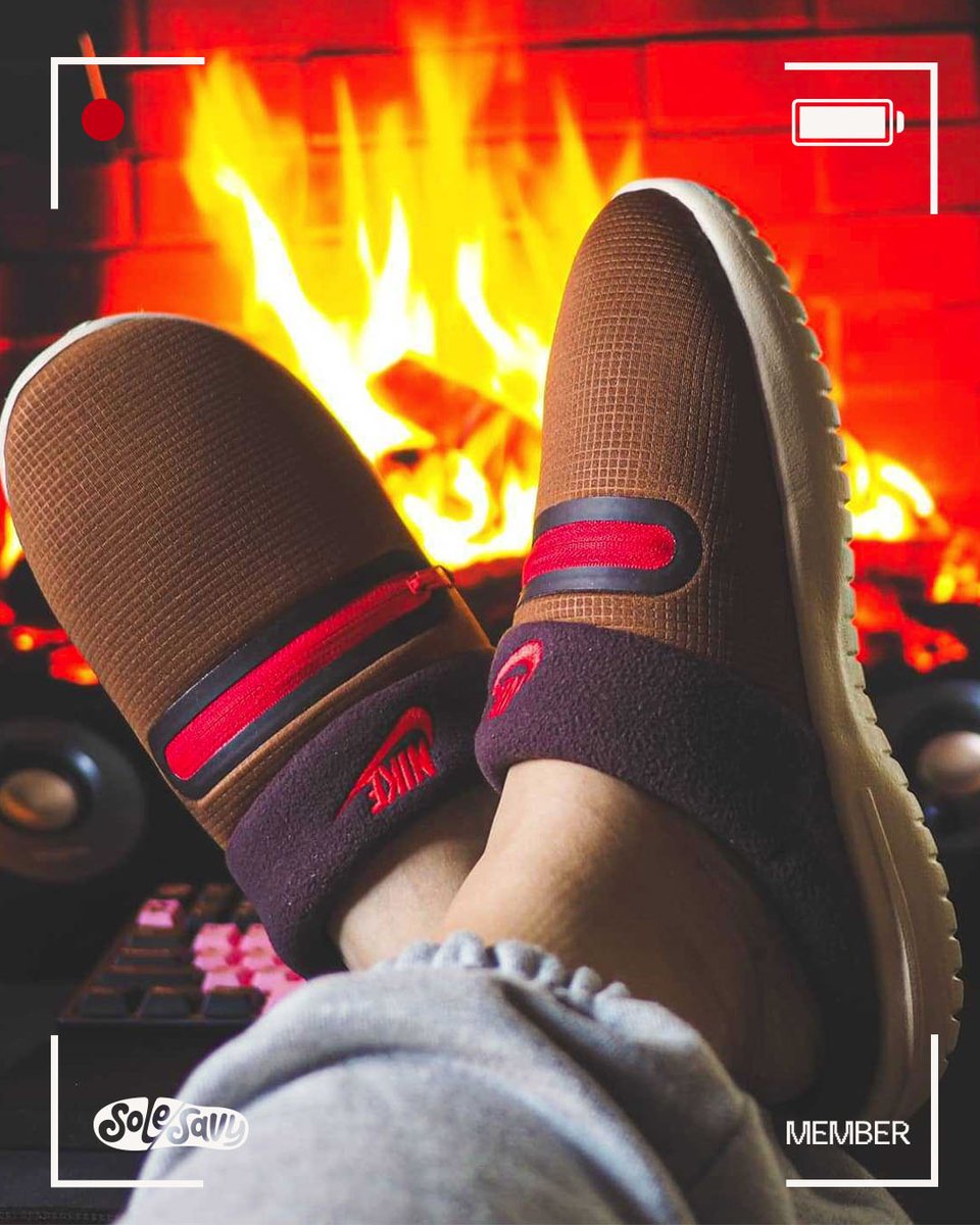 SoleSavy's tweet photo. It's time to break out the hot cocoa and get warmed up. Member @juberrymtl leaning into cozy season with the Nike Burrow Pecan. 

What's your go-to pair of cozy kicks? https://t.co/YEd6rc6Nyx
