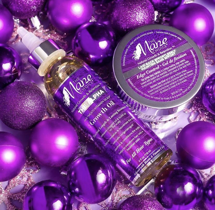 Last minute stocking stuffer ideas? ​

​Run down to your local <a href="/Walgreens/">Walgreens</a> to grab our Alpha Growth Oil and edge control. ​

​#TheManeChoice