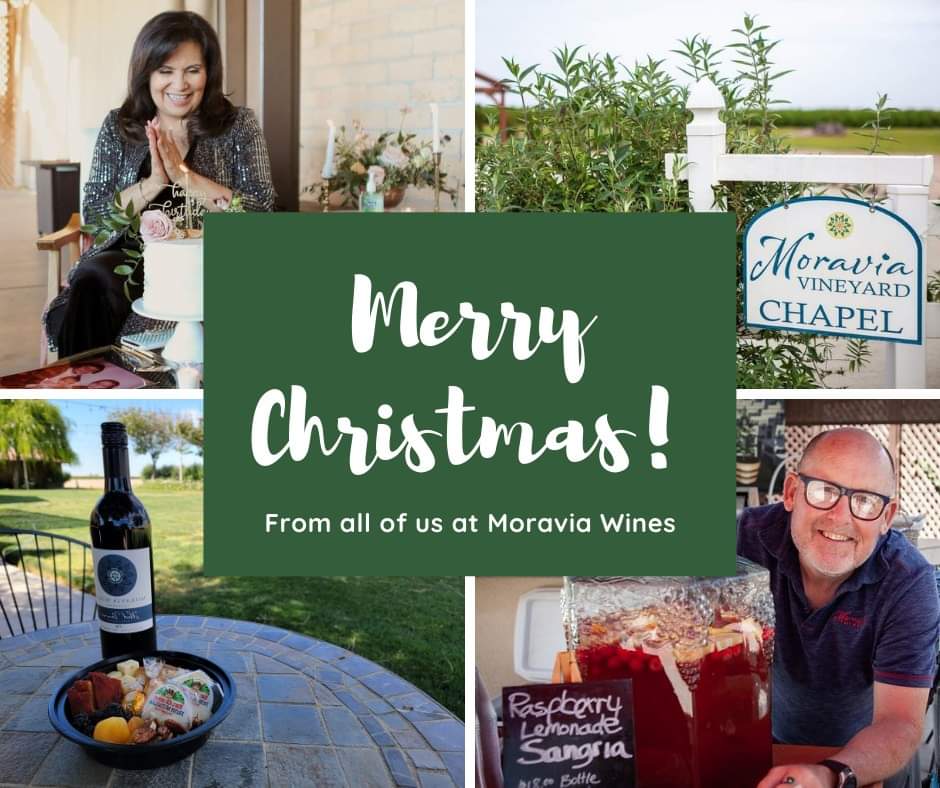 Moraviawinery's tweet photo. Tis the season to be filled with thanks and joy, and we are so thankful for everyone who has made this year one to remember. Cheers to the end of 2021! https://t.co/VKU7uoVYpu