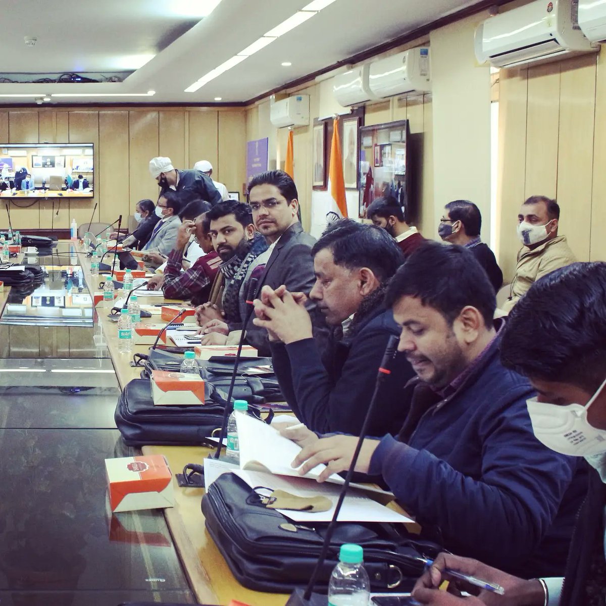 captain_jeet's tweet photo. SAGY orientation session by Ministry of Rural Development, GOI at Krishi Bhawan. Many thanks to Sh. Nagendra Nath Mishra sir, Secretary MoRD &amp; JSRD for their efforts to brainstorm our batch.  
#ruralindia #governmentofindia #confrence @MoRD_GOI https://t.co/hGXX9harca