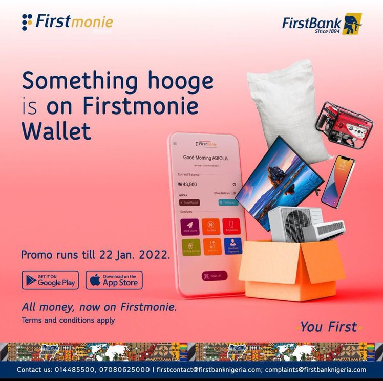 theladymotara's tweet photo. For more info visit https://t.co/IWeoZvfAXL
#FirstMonieWallet https://t.co/7QCM7mGCjG