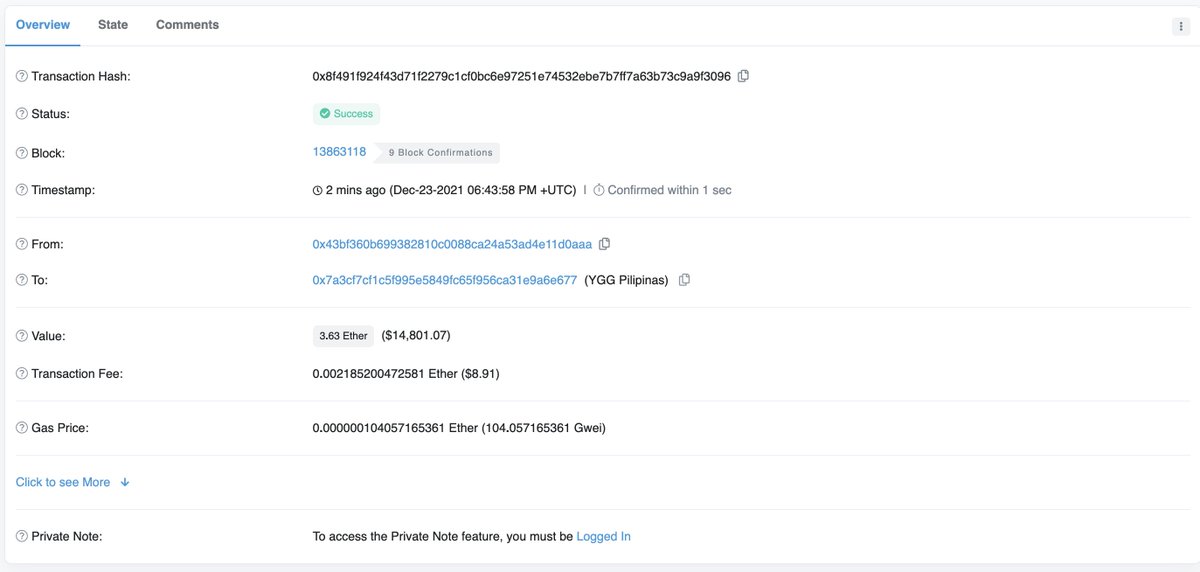 Skrice Studios (@skricestudios) on Twitter photo Skrice has contributed 3.63 ETH to the <a href="/YieldGuild/">Yield Guild Games</a> and <a href="/YGGPilipinas/">YGG Pilipinas</a> donation drive for those affected by #OdettePH. Thank you for your efforts! Skrice has contributed 3.63 ETH to the <a href="/YieldGuild/">Yield Guild Games</a> and <a href="/YGGPilipinas/">YGG Pilipinas</a> donation drive for those affected by #OdettePH. Thank you for your efforts!